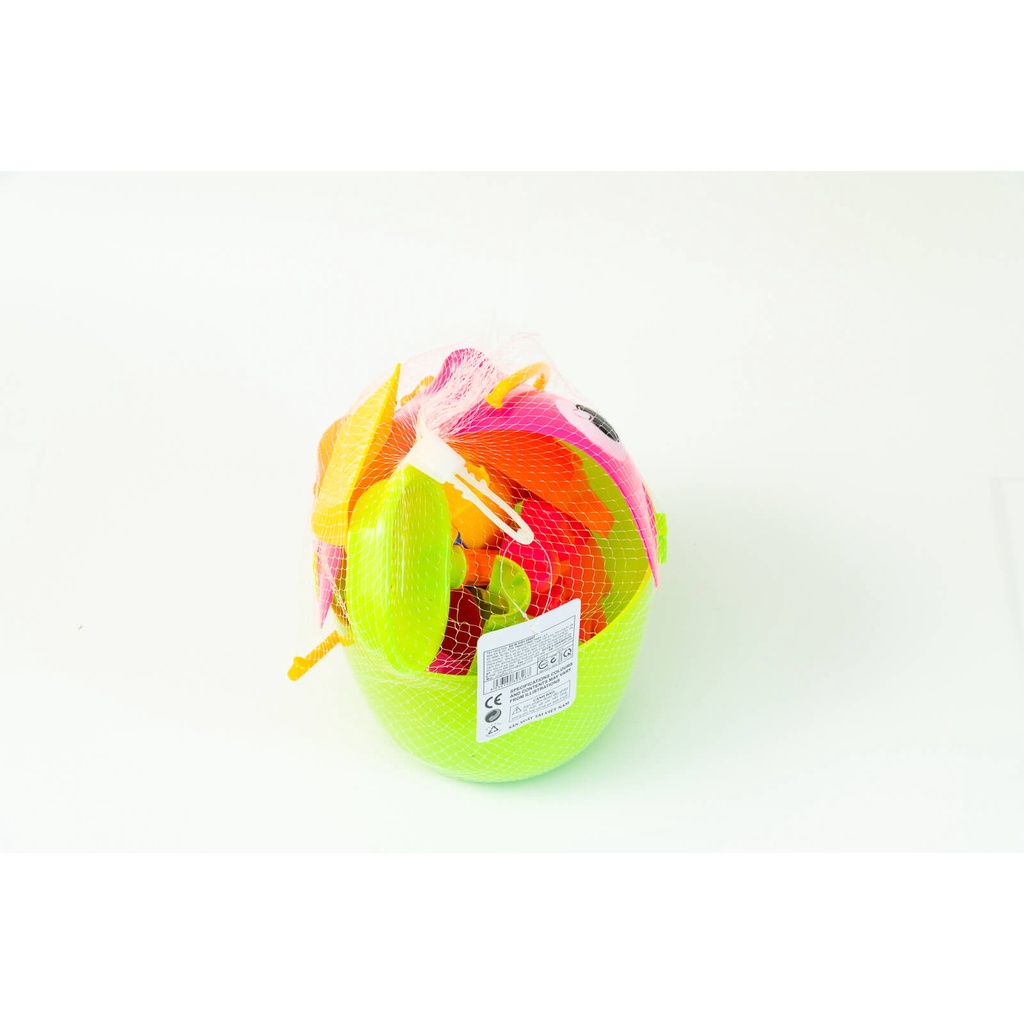 BỘ ĐỒ CHƠI ĐI BIỂN XÚC CÁT CÓ GUỒNG QUAY CHO BÉ KÈM 7 KHUÔN HÌNH  SIZE LỚN. HÀNG VIỆT NAM AN TOÀN CHO BÉ