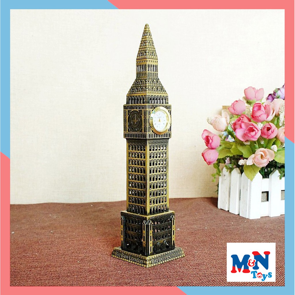 Quà lưu niệm mô hình đồng hồ Big Ben cao 24cm-biểu tượng LONDON