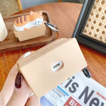 Ốp Bảo Vệ Hộp Đựng Tai Nghe compatible AirPods 2 /Pro 2021 Thiết Kế Xinh Xắn