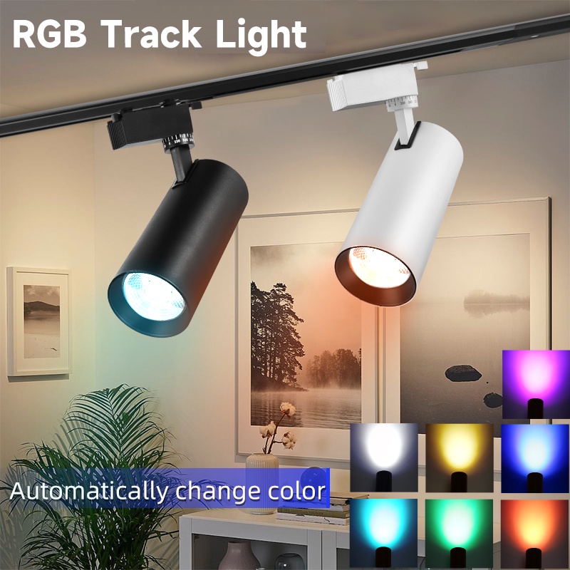 Đèn pha LED CANMEIJIA RGB 20W 24W AC220V nhiều màu sắc tùy chỉnh chuyên dụng cho sân khấu / KTV