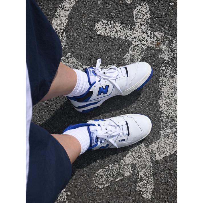 Giày New Balance 550 White Blue chính hãng 100%