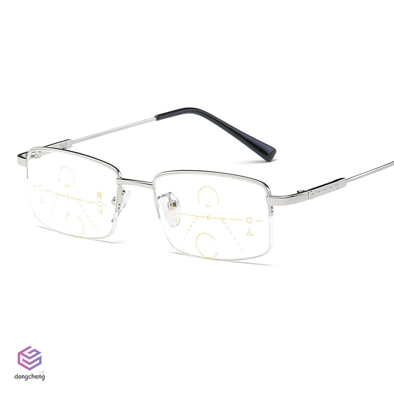 Kính đọc sách gọng vuông chống mỏi mắt đa chức năng cho người lớn tuổi