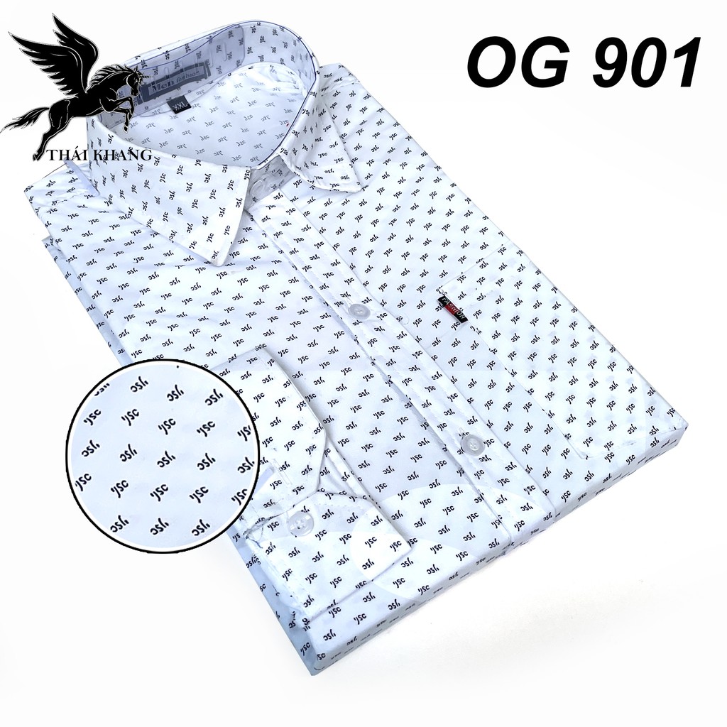 áo sơ mi dài tay nam họa tiết trung niên vải nhiều cotton loại áo sơ mi nam form rộng thoải mái ASKD01 | BigBuy360 - bigbuy360.vn