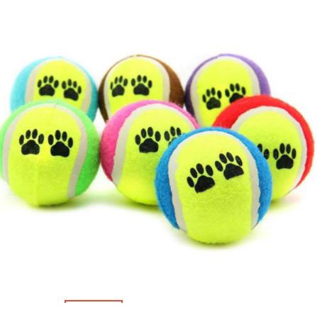 Đồ chơi chó mèo, Bóng tennis đồ chơi cho chó mèo