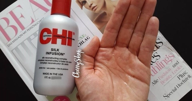[Hàng USA] Tinh dầu dưỡng tóc dành cho tóc khô khó vào nếp CHI Silk Infusion (59ml/177ml) | BigBuy360 - bigbuy360.vn