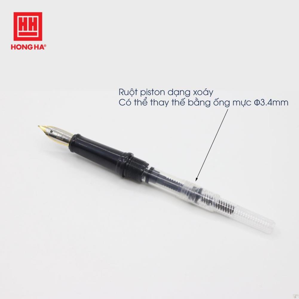 Bút máy nét hoa Hồng Hà tạo nét thanh nét đậm dành cho học sinh - 2282 - Hồng Hà