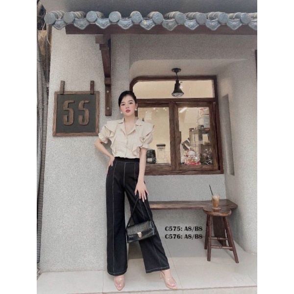 Áo Bèo &quot;Bigsize&quot; Nút Ngọc