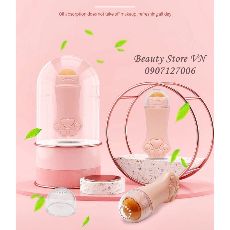 [FREESHIP💋] Thanh Lăn Hút Dầu, Cây Lăn Thấm Dầu Làm Từ Đá Núi Lửa - Oil Absorbing Volcanic Roller | BigBuy360 - bigbuy360.vn