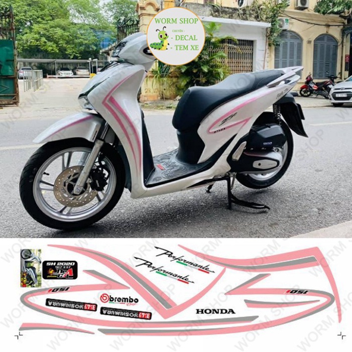 Tem Chỉ SH 2020 150i Nhiều lựa chọn màu sắc  cam kết uy tín