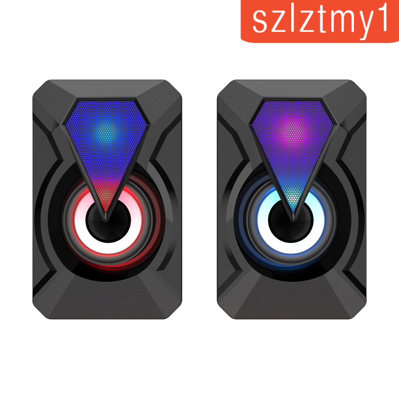 Loa Máy Tính 3wx2 Usb 3.5mm Aux Với Cáp 3.5mm