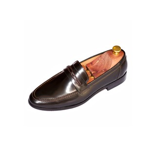 GIÀY LƯỜI HÀN QUỐC DA BÒ  G102 ĐAI DÂY