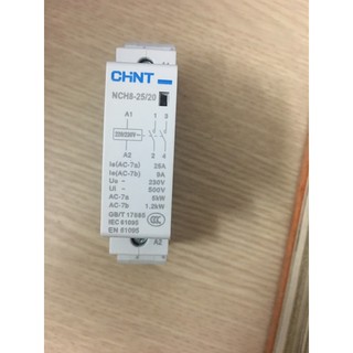 Contactor CHINT 2P 25A NCH8-25-20