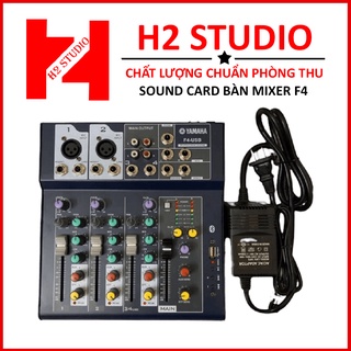 bàn trộn âm thanh mixer F4-USB Miễn Phí Vận Chuyển