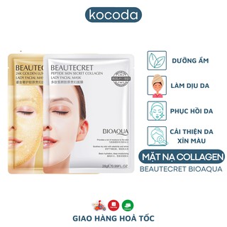 Mặt nạ thuỷ tinh Beautecret Bioaqua dưỡng ẩm trắng da duy trì làn da tươi trẻ dạng thạch 28ml - KOCODA
