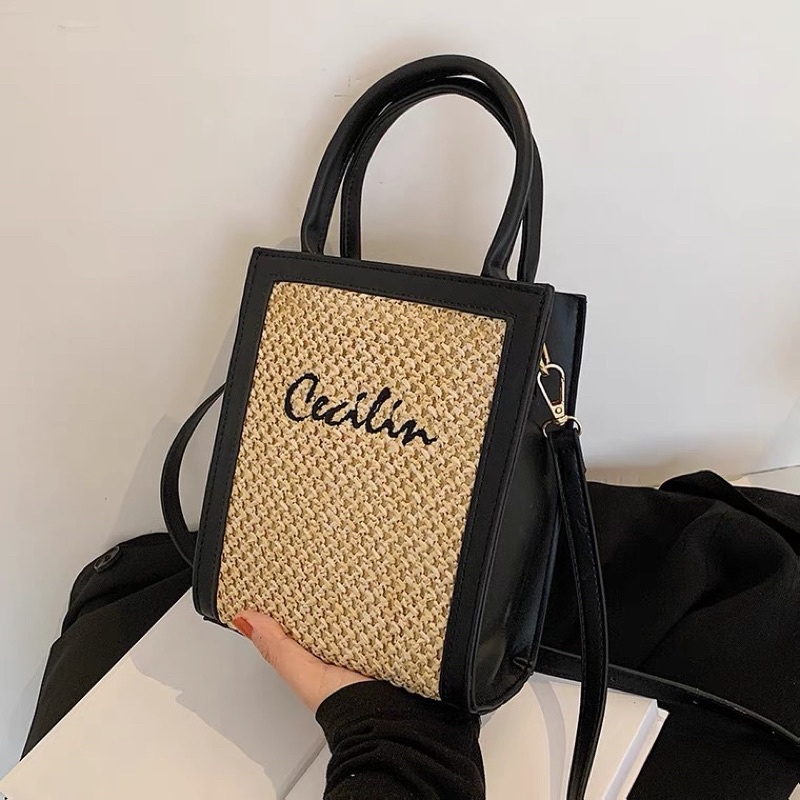 Túi đeo vai/ đeo chéo nữ dáng hộp Cecilia phong cách Hàn Quốc