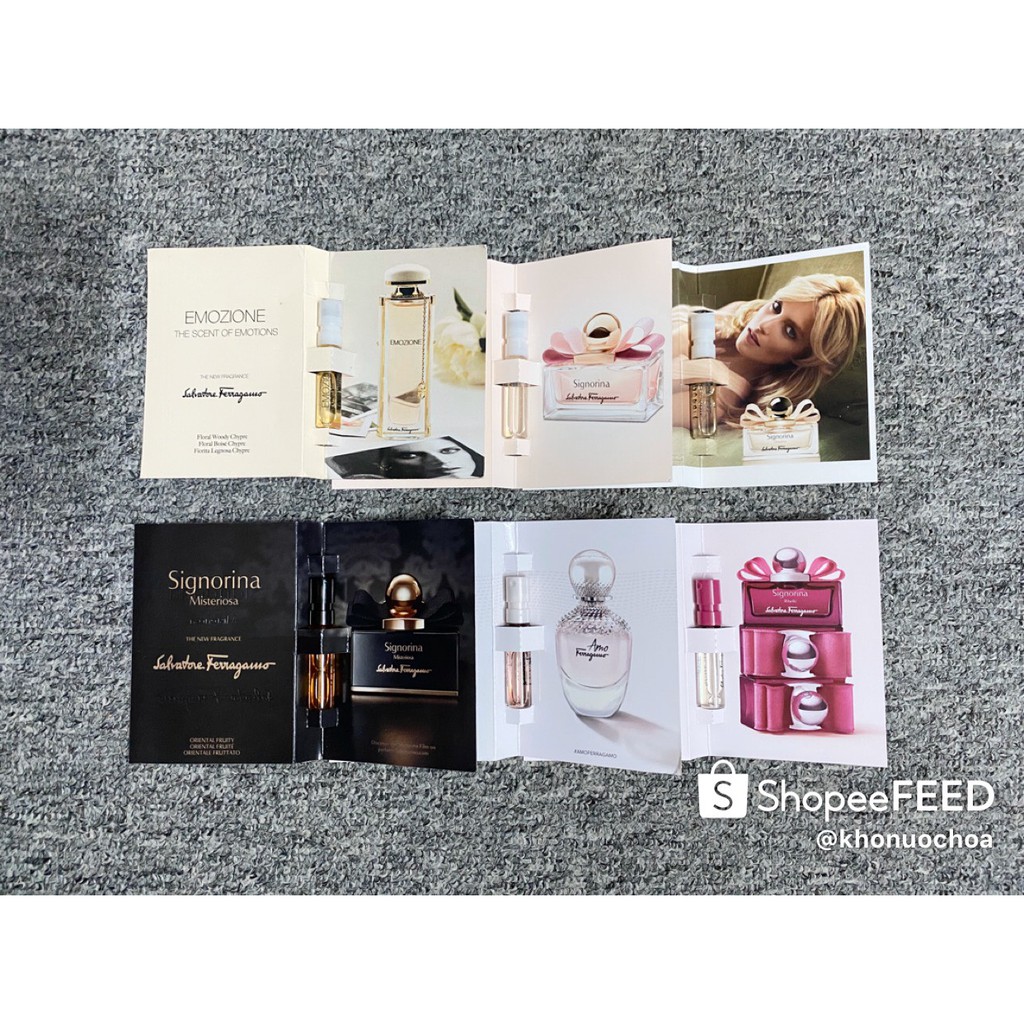 💥 Mẫu thử nước hoa nữ Salvatore Ferragamo