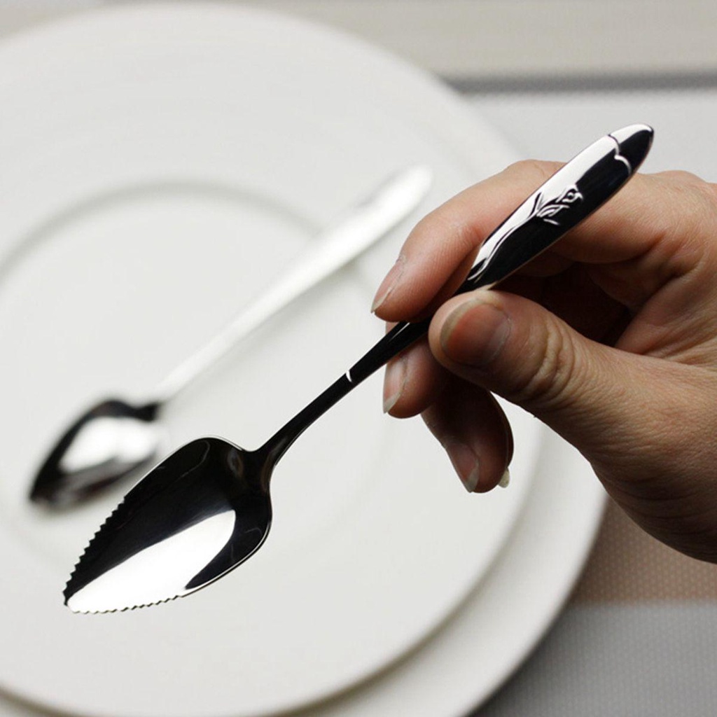 Muỗng Múc Xoài / Kiwi Bằng Thép Không Gỉ Tiện Dụng Cho Nhà Bếp