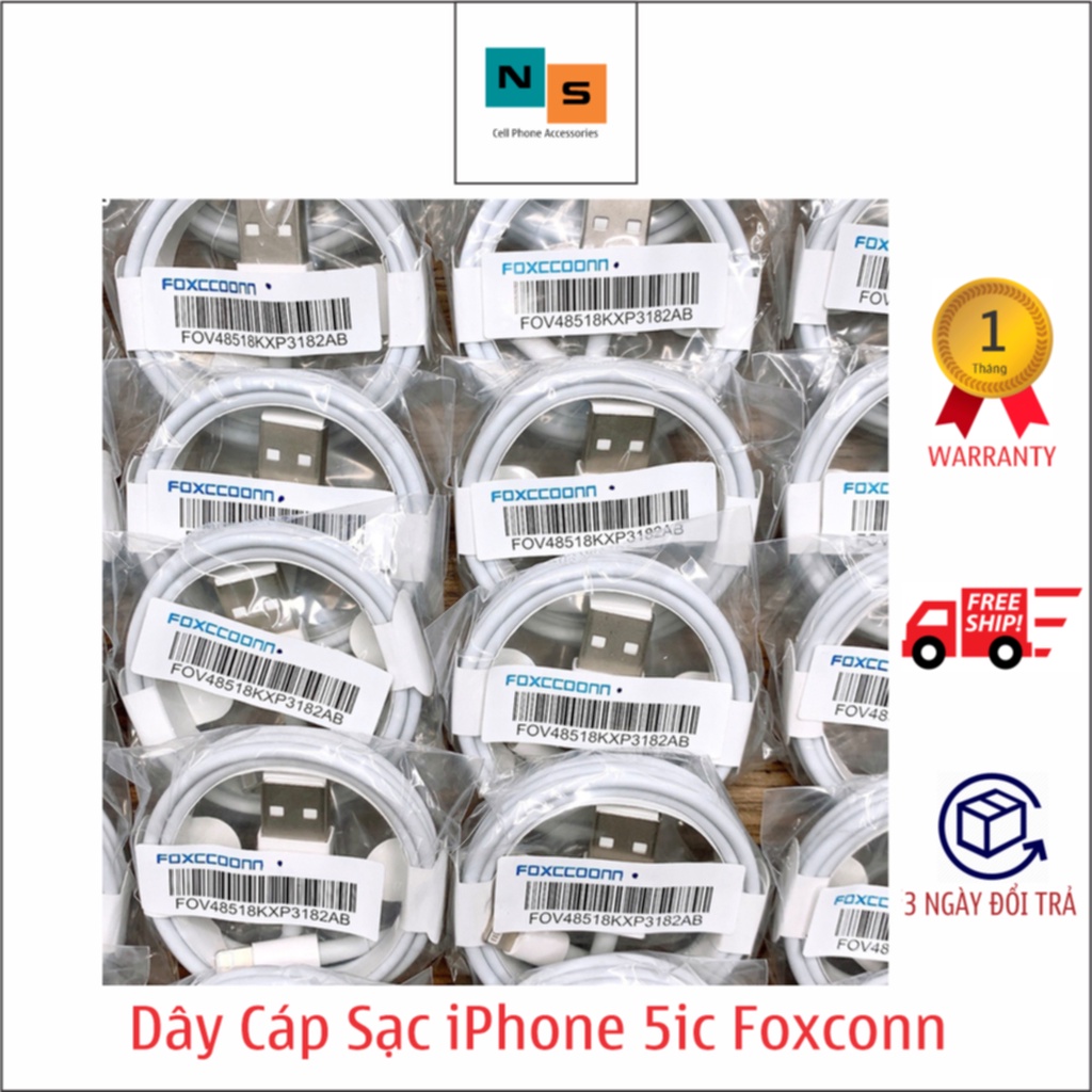 Dây Cáp Sạc iPhone Foxconn 6ic Chính Hãng Giá Rẻ