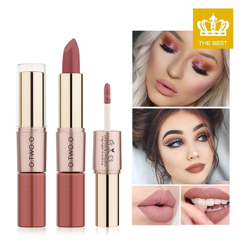 Son môi O.TWO.O2 trong 1 chống nước có 5 màu tiện dụng