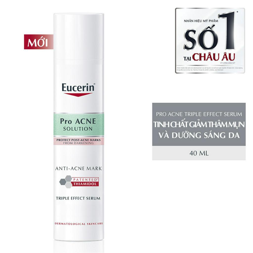 Tinh chất giảm thâm mụn dưỡng sáng da Eucerin Pro Acne Solution Anti-Acne Mark 40ml TẶNG Bút che khuyết điểm 2.5g
