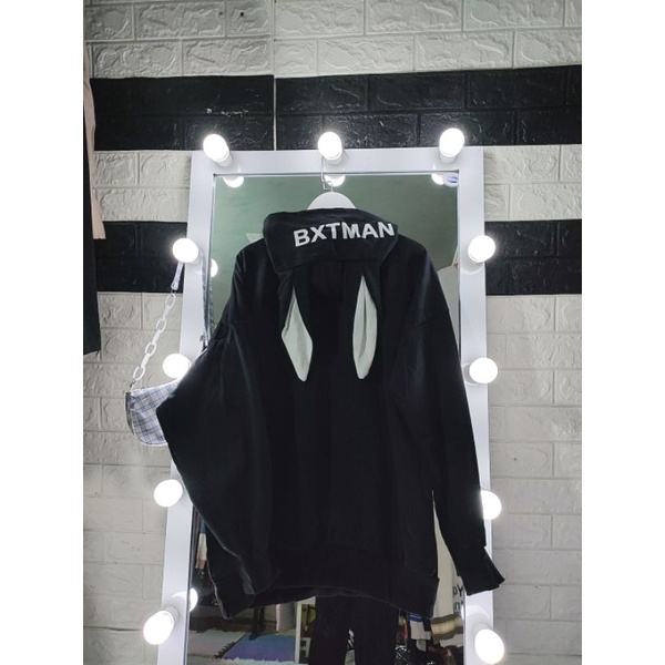 Áo hoodies nỉ tai thỏ