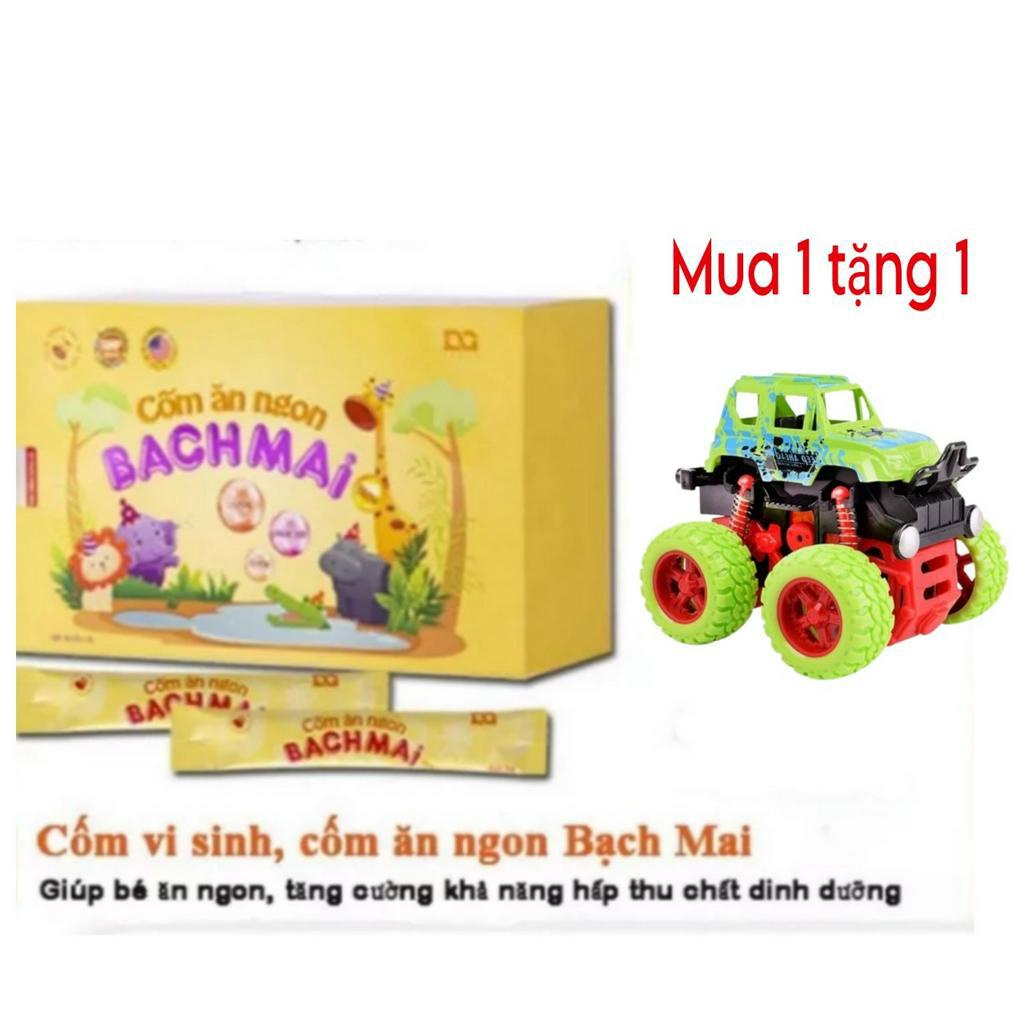 Cốm ăn ngon Bạch Mai - Bé ăn ngon, tăng cân tốt, đề kháng khỏe, tăng chiều cao, Hộp 30 gói