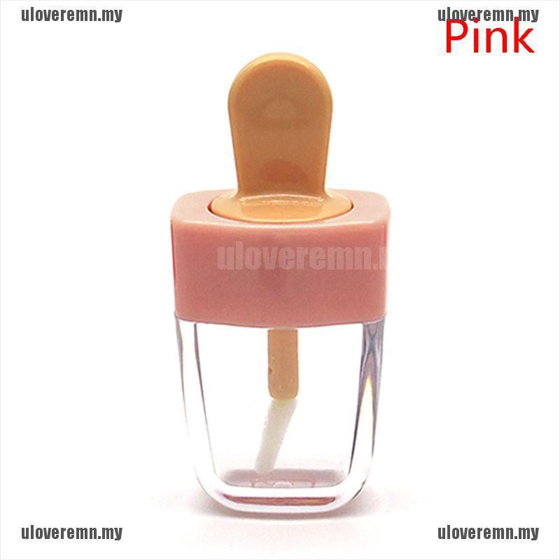 (hàng Mới Về) Ống Rỗng Đựng Son Bóng Thiết Kế Hình Que Kem Xinh Xắn | BigBuy360 - bigbuy360.vn