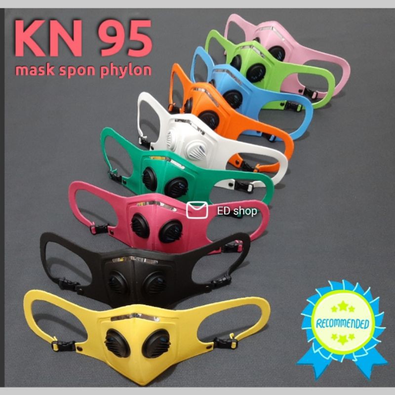 Khẩu trang có van thở KN 95 phylon chống nước