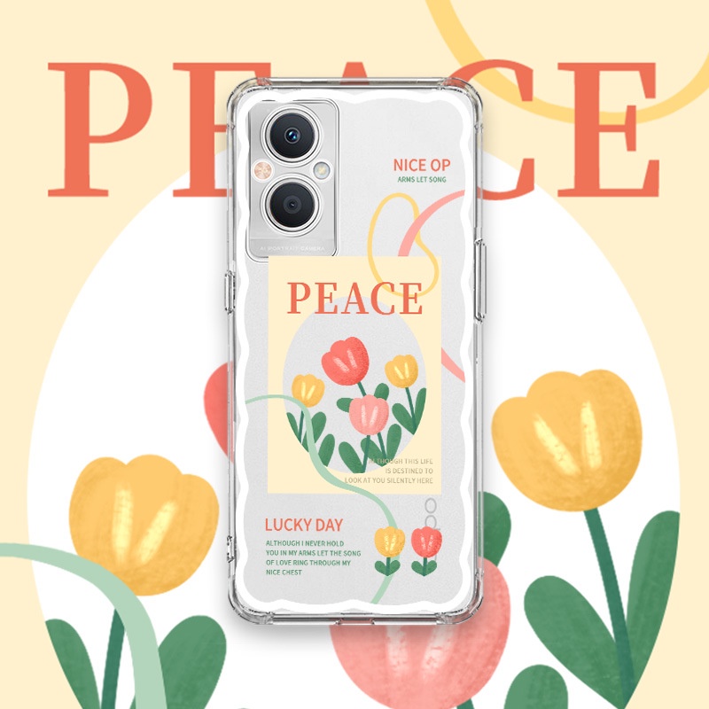 Ốp Điện Thoại Cho realmeC2/C11/C15/C21Y/C35 realme5/6/7 Tulip GT2/5/5I/5S/6I/realme9/realme9pro+/ C15/C12/C25/realme9/realme9pro+