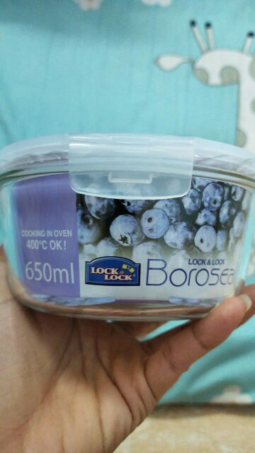 Bộ 2 hộp thủy tinh Lock&Lock 650ml