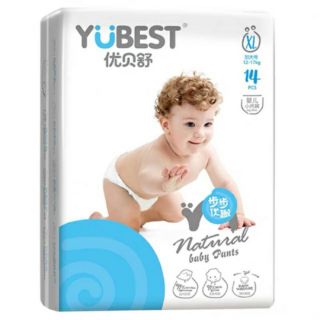 Tã quần/dán yubest natural s132/m108/l96/xl84/xxl