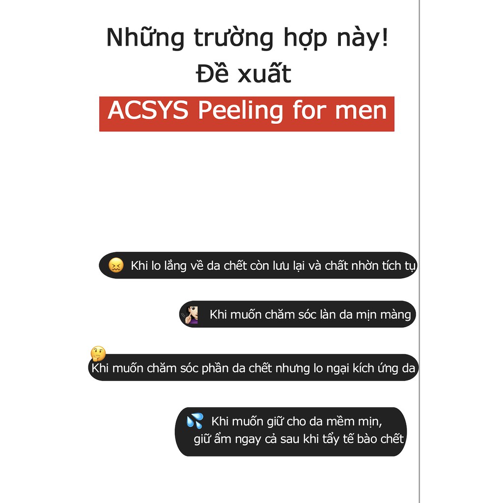 Gel Tẩy Tế Bào Chết ACSYS Peeling Gel