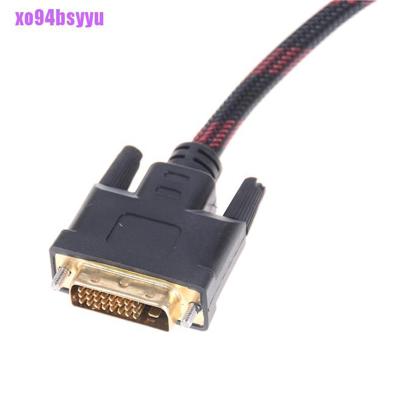 Dây Cáp Chuyển Đổi Từ 1.5m / 5ft Hdmi Sang Dvi-D 24 + 1 Đầu Đực Cho Hdtv