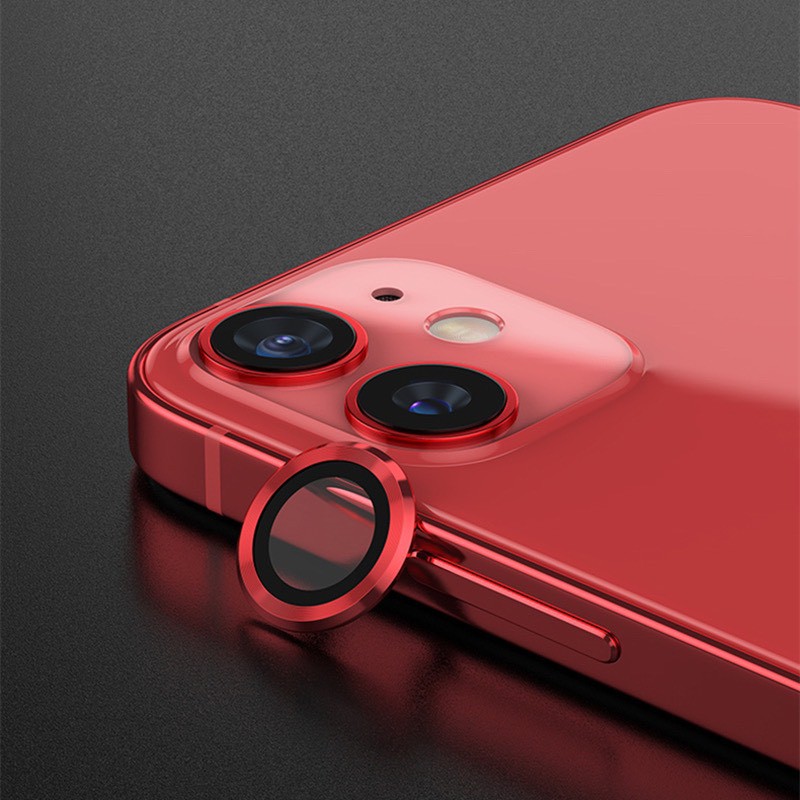 Viền nhôm bảo vệ camera chống xước cho IPhone 11 PRO MAX MINI 12PRO 12PROMAX- ĐỦ MÀU THEO MÁY