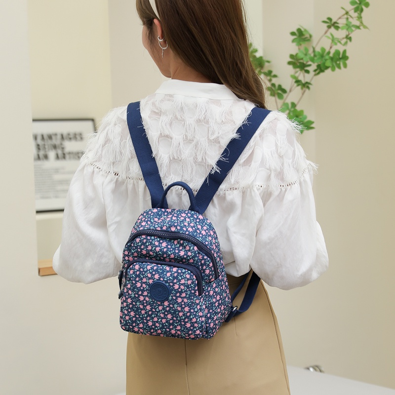 Balo Vải Oxford Siêu Nhẹ Nhỏ Gọn Thời Trang Cho Nữ