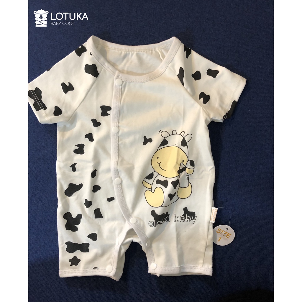 Body cộc cho Bé Trai Bé Gái MẪU MỚI quần áo Sơ Sinh vải Cotton mềm mịn, Bodysuit cho bé dễ thương từ 3-12kg