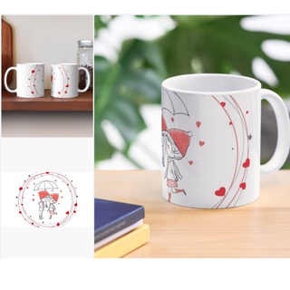 Cốc sứ ly sứ tình yêu quà tặng valentine
