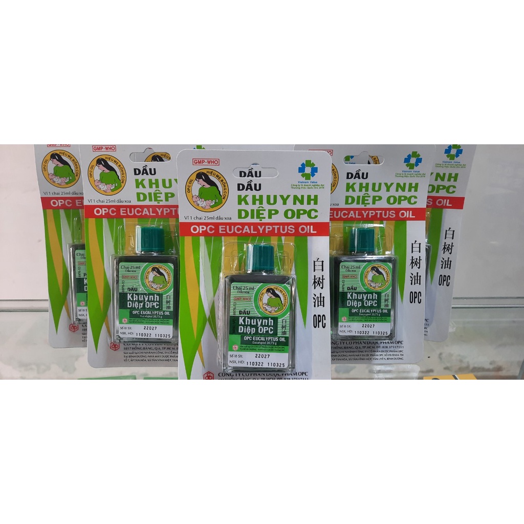 Dầu Khuynh Diệp OPC chai 25ml