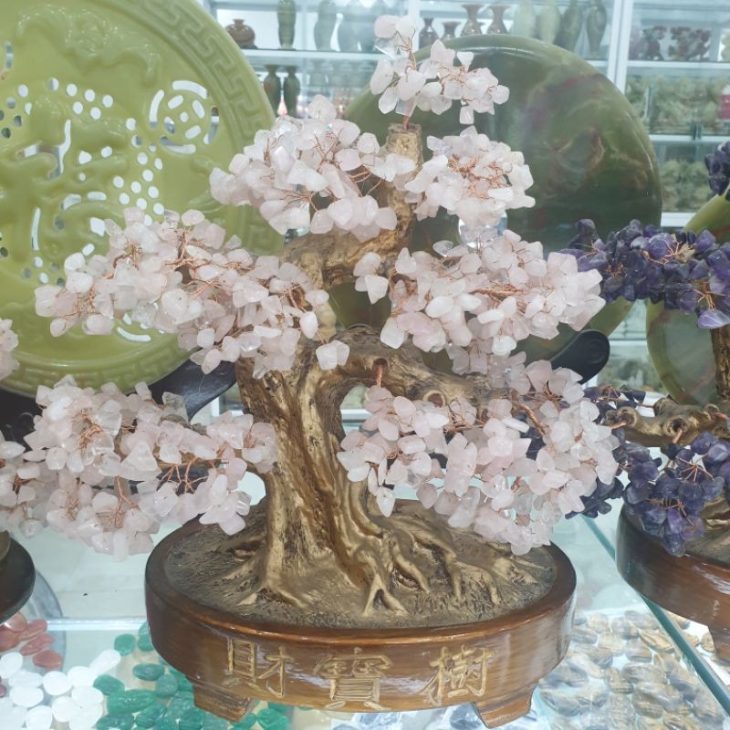 Cây bonsai tài lộc thach anh cao 40cm