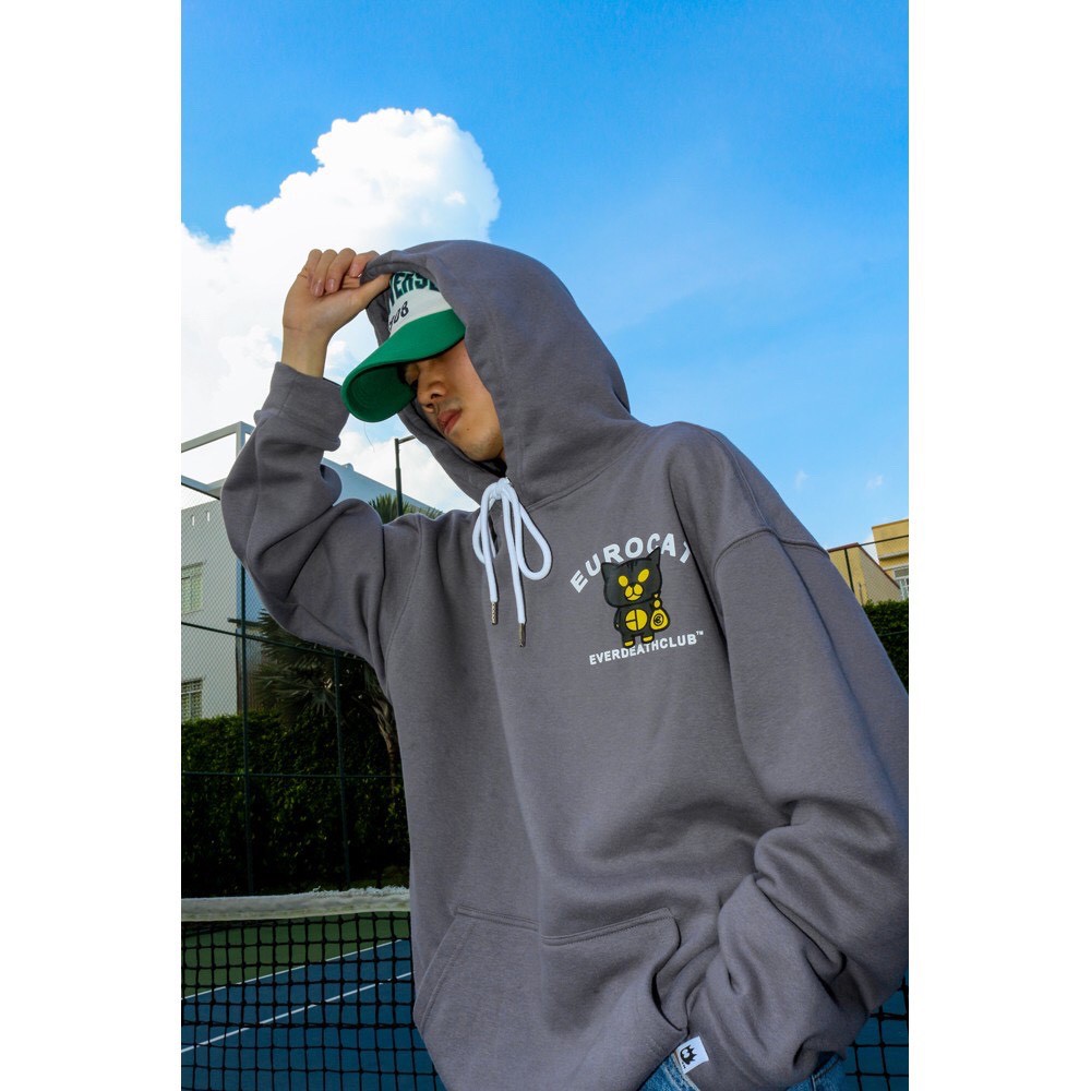 Áo Hoodie Nỉ Bông Ngoại EUROCAT Form Rộng Unisex Nam Nữ Ulzzang 𝐍𝐔𝐏𝐀𝐊𝐀𝐂𝐇𝐈