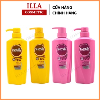 Dầu Gội Sunsilk Thái Lan Siêu Mềm Mượt Vào Nếp chai 450ml