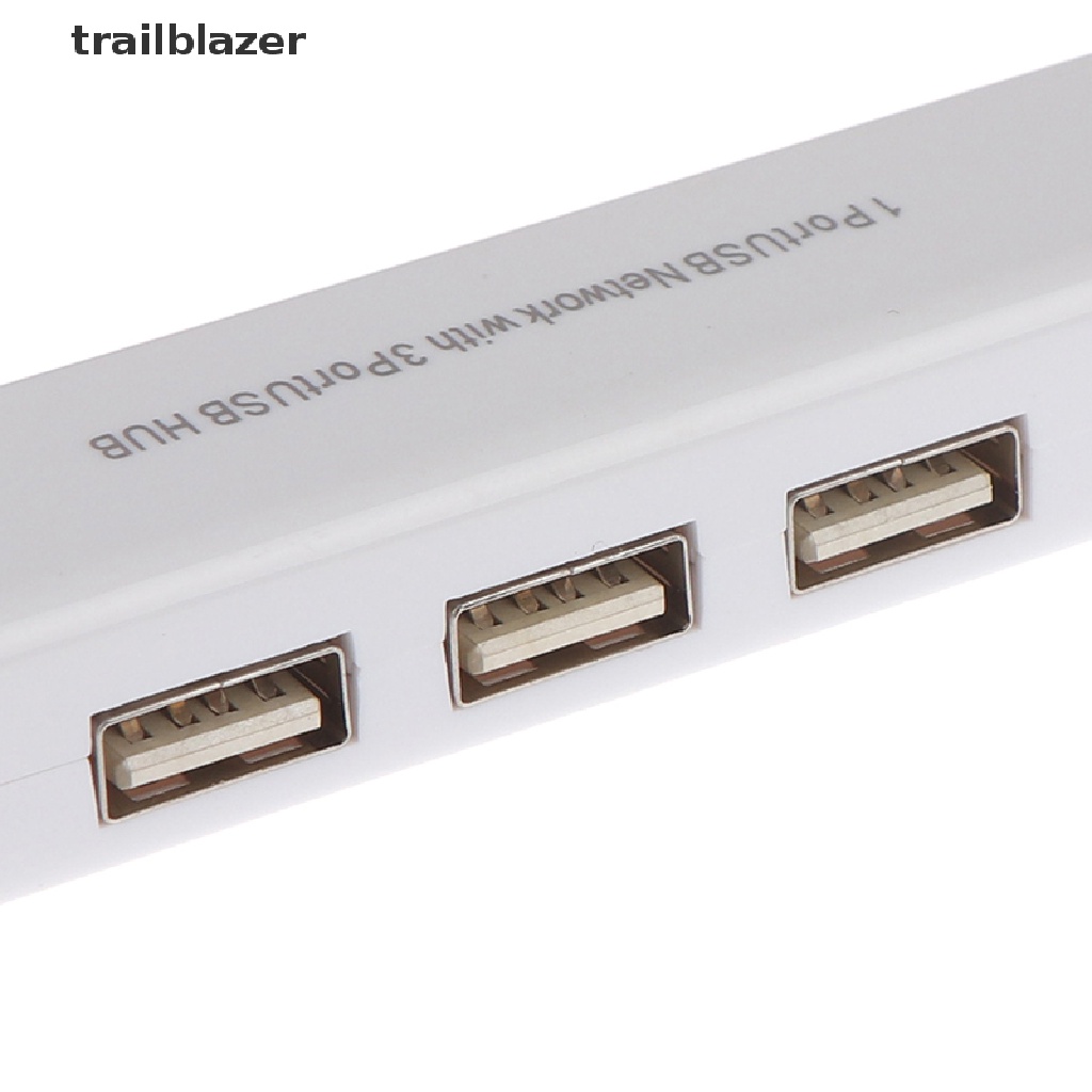 Hub Chia 3 Cổng usb 2.0 RJ45 Lan card Chuyển Đổi usb Sang ethernet