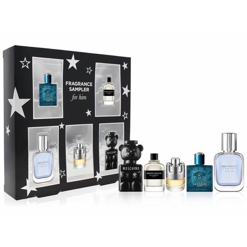 | Hình thật | Set 5 chai nước hoa mini sample nam và nữ. | Thế Giới Skin Care