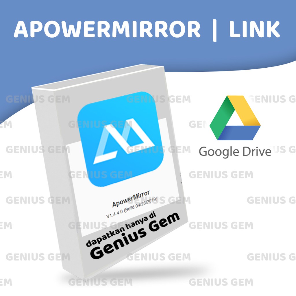 Đĩa Dvd / Usb / Urgent Apowersoft Apowermirror