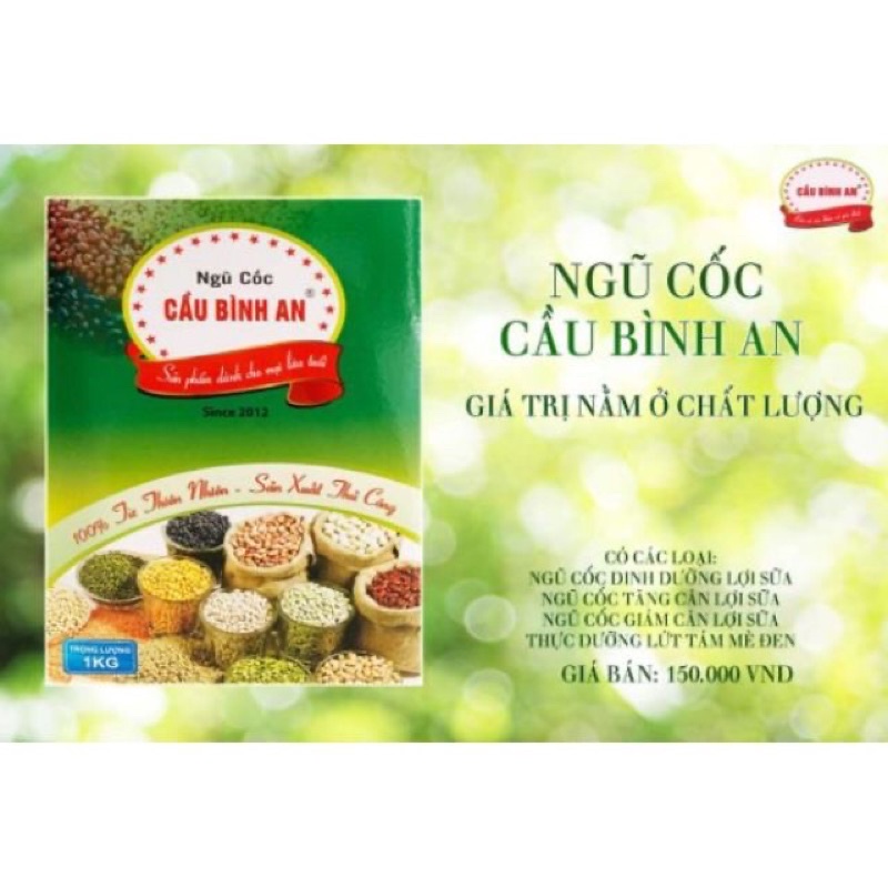 NGŨ CỐC CẦU BÌNH AN