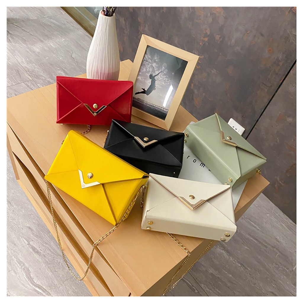 Túi Đeo Chéo Nữ Kiểu Dáng Bao Thư Lạ Mắt - Inbox Lấy Ảnh Thật - Cam Kết Như Hình