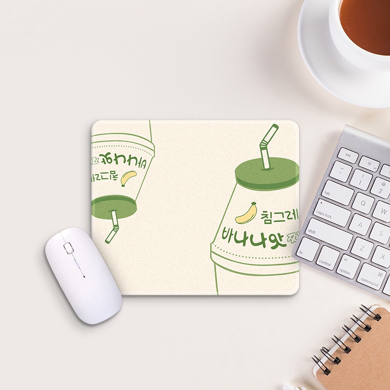 Miếng Lót Chuột Cỡ Nhỏ Họa Tiết Mèo Hoạt Hình Dễ Thương Bắt Mắt