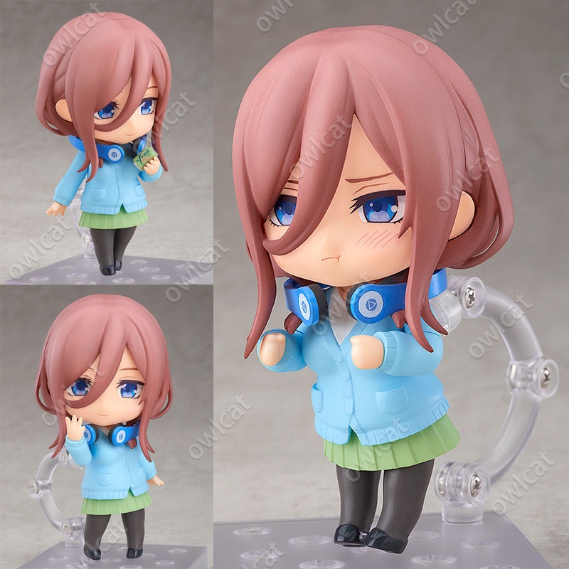 Mô Hình Nhân Vật Miku Đẹp Mắt Sống Động Nendoroid Mô Hình Nhân Vật Nakano Miku 10cm Đáng Yêu