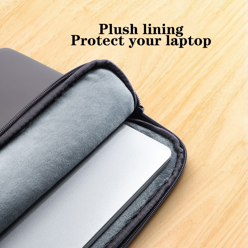 Túi Đựng Laptop Có Khóa Kéo Chống Sốc Chống Thấm Nước Cho Macbook Huawei Lenove Hp Asus Dell Acer Microsoft Ốp