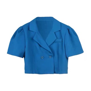 Áo vest khoác mỏng dáng ngắn